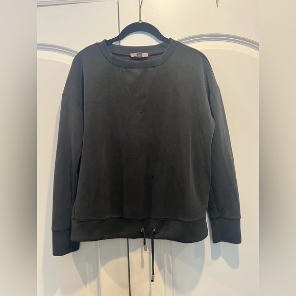 Cable & Gauge Sweaters - Cable & Gauge Sport Gray Top